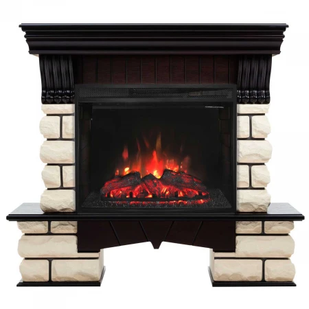 Электрокамин Realflame Kavkaz 24/25,5 AO с очагом Evrika 25,5 314158