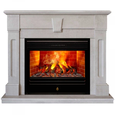 Электрокамин Realflame Kellie 25,5/26 WT с очагом 3D Novara 348050