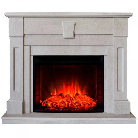 Электрокамин Realflame Kellie 25,5/26 WT с очагом Evrika 25,5 314050
