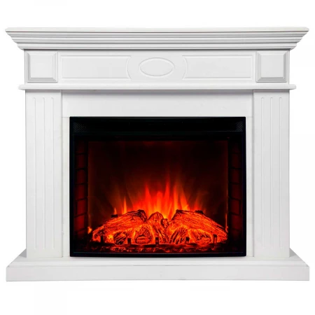 Электрокамин Realflame Leda 24/25,5 WT с очагом Evrika 25,5 314040