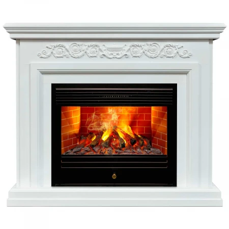 Электрокамин Realflame Leticia 26 WT с очагом 3D Novara 348062