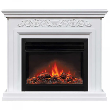 Электрокамин Realflame Leticia 26 WT с очагом Moonblaze Deluxe Black 317062
