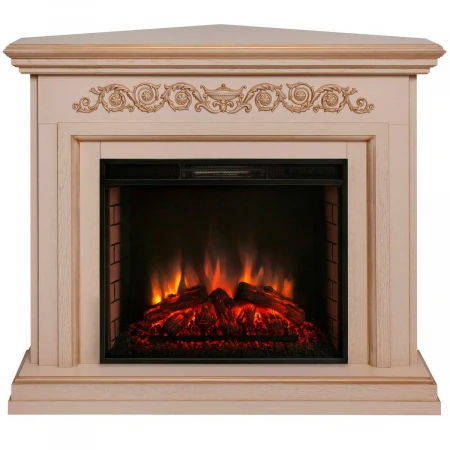 Электрокамин Realflame Leticia Corner 26 WT-619G с очагом Epsilon 26 319065