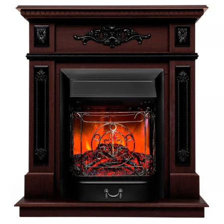 Электрокамин Realflame Lilian DN с очагом Majestic Lux Black 304014