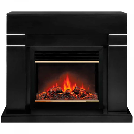Электрокамин Realflame Lindelse 26 BLM с очагом Moonblaze Deluxe Brass 318068