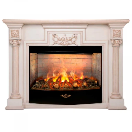 Электрокамин Realflame London 33 WT-659B с очагом 3D Firestar 33 345111