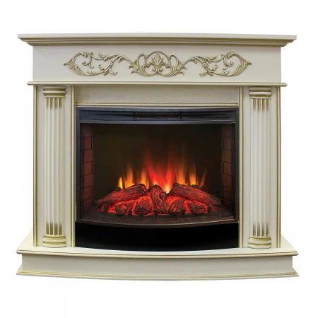Электрокамин Realflame Milano 25/25,5 WT с очагом Evrika 25,5 314045