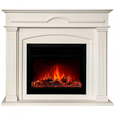 Электрокамин Realflame Mirra 26 WT с очагом Moonblaze Deluxe Black 317052