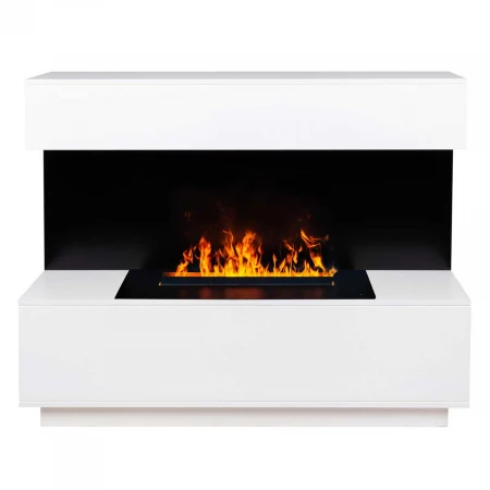 Электрокамин Realflame Modern CST630 WT-P511 с очагом 3D Cassette 630 Black Panel 360257