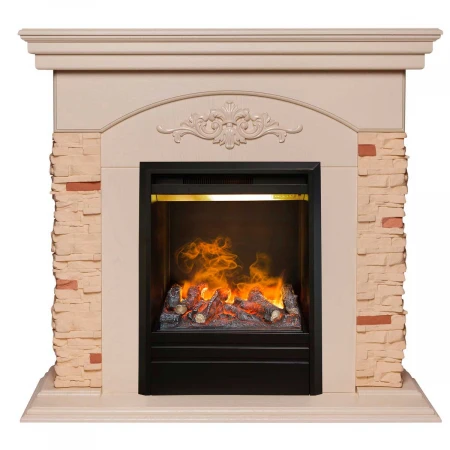 Электрокамин Realflame Neapolis WT с очагом 3D Olympic 342136