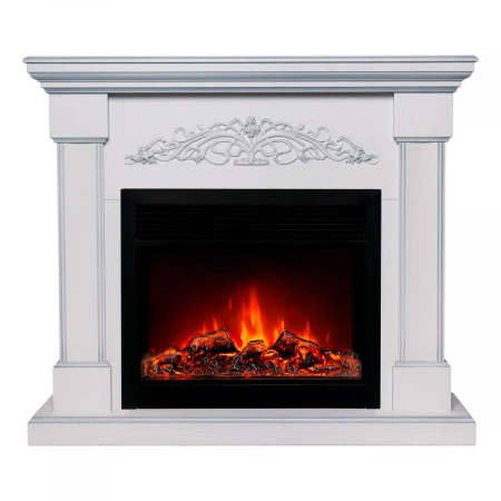 Электрокамин Realflame Ofelia 26 WT с очагом Moonblaze Deluxe Black 317378