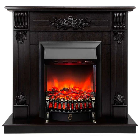 Электрокамин Realflame Ottawa DN с очагом Fobos Lux Black RC 302011