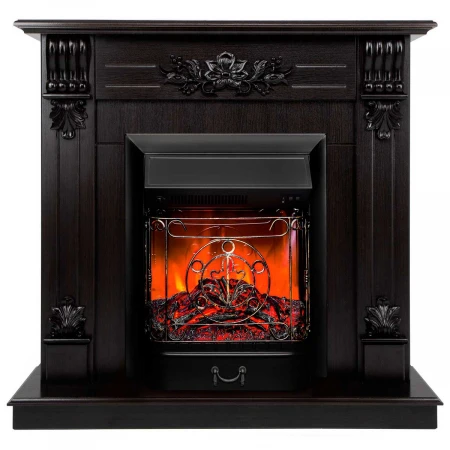 Электрокамин Realflame Ottawa DN с очагом Majestic Lux Black 304011