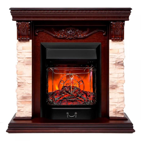 Электрокамин Realflame Patricia STD NT с очагом Majestic Lux Black 304397