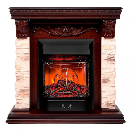Электрокамин Realflame Patricia STD NT с очагом Majestic Lux Black RC 305397