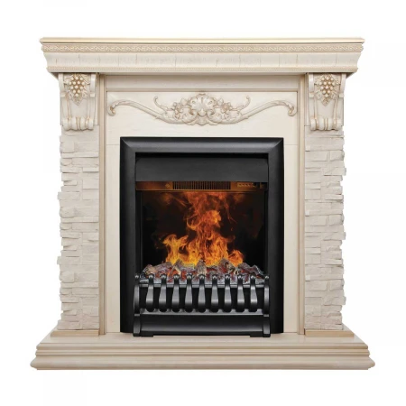 Электрокамин Realflame Patricia WT c очагом 3D Oregan 343303