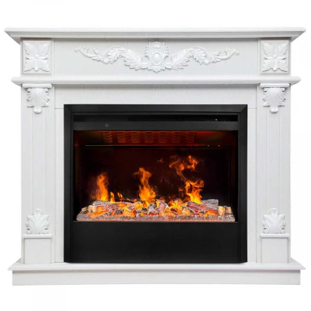 Электрокамин Realflame Philadelphia 25,5/26 WT с очагом 3D Helios 26 SBG 347049