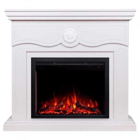 Электрокамин Realflame Raffaele 25,5 WT с очагом Saphir 25,5 373284