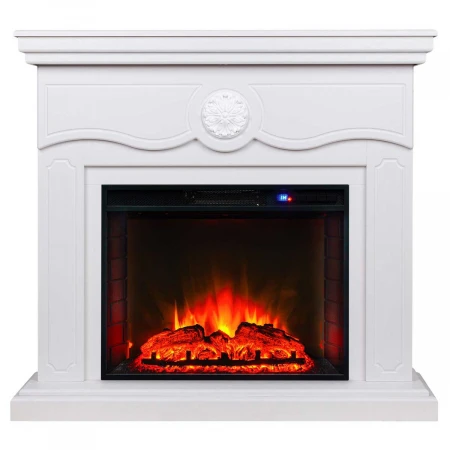 Электрокамин Realflame Raffaele 25,5 WT с очагом Sparta 25,5 313284
