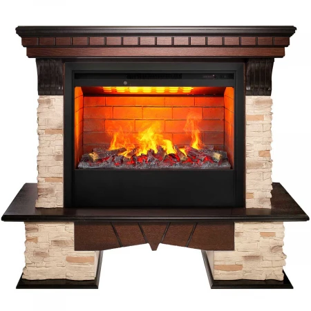 Электрокамин Realflame Rockland 26 AO с очагом 3D Helios 26 346330