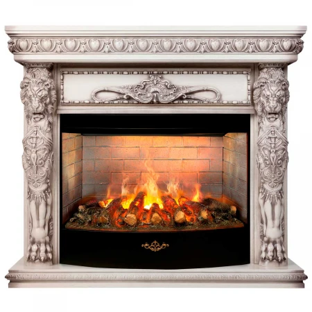 Электрокамин Realflame Romano 33 WT с очагом 3D Firestar 33 345089