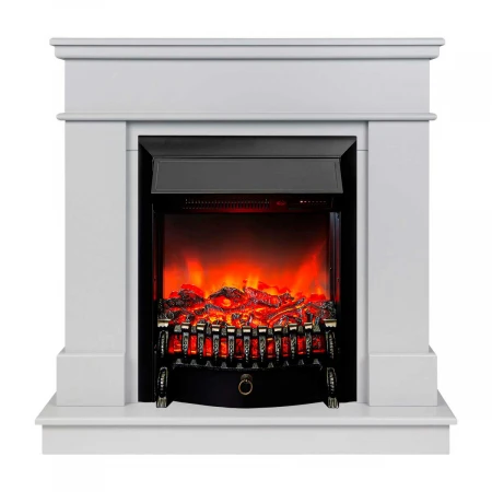 Электрокамин Realflame Selena STD GR с очагом Fobos Lux Black RC 302373