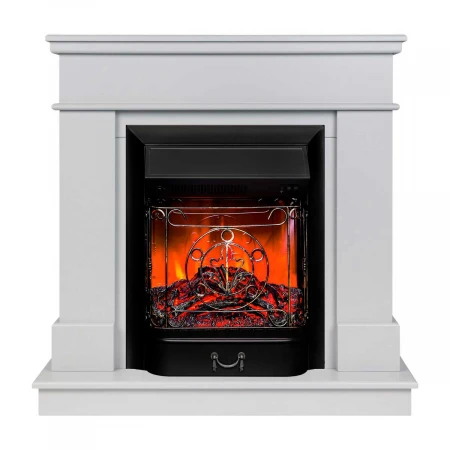 Электрокамин Realflame Selena STD GR с очагом Majestic Lux Black 304373