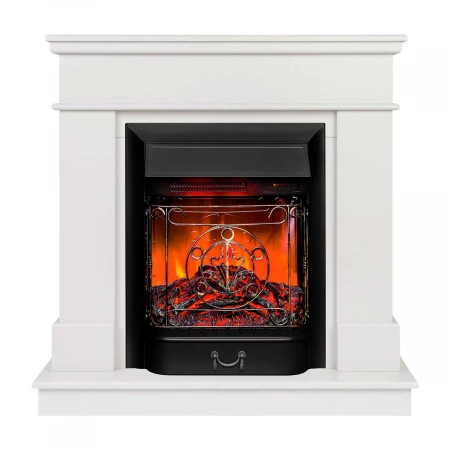 Электрокамин Realflame Selena STD WT с очагом Majestic Lux Black RC 305371