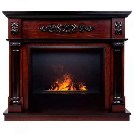 Электрокамин Realflame Silvia 26 AO с очагом 3D Cassette 630 Black Panel 360275