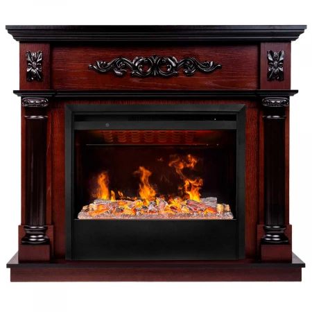 Электрокамин Realflame Silvia 26 AO с очагом 3D Helios 26 SBG 347275