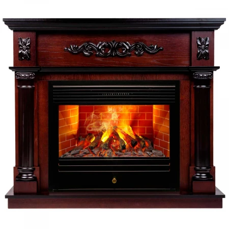 Электрокамин Realflame Silvia 26 AO с очагом 3D Novara 348275