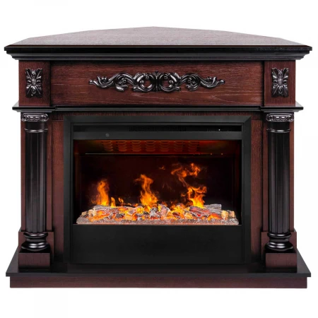 Электрокамин Realflame Silvia Corner 26 AO с очагом 3D Helios 26 SBG 347319