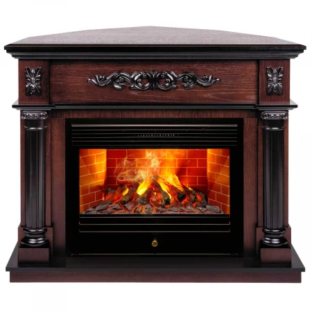 Электрокамин Realflame Silvia Corner 26 AO с очагом 3D Novara 348319