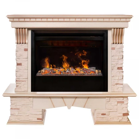 Электрокамин Realflame Sorento 25,5/26 WT с очагом 3D Helios 26 SBG 347180