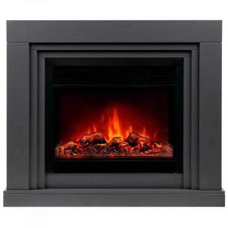 Электрокамин Realflame Stanley 26 GR с очагом Moonblaze Deluxe Black 317281