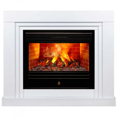 Электрокамин Realflame Stanley 26 WT с очагом 3D Novara 348282