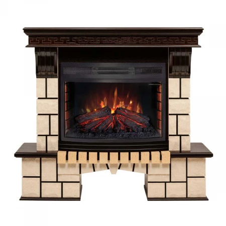 Электрокамин Realflame Stone 25/25,5 AO с очагом Firefield 25 312332