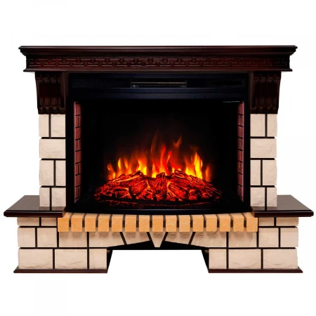 Электрокамин Realflame Stone 33 AO с очагом Firespace 33 320194
