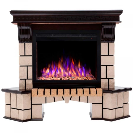 Электрокамин Realflame Stone Corner 25/25,5 AO с очагом Saphir 25,5 373177