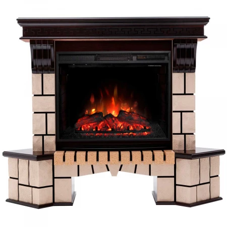 Электрокамин Realflame Stone Corner 25/25,5 AO с очагом Sparta 25,5 313177
