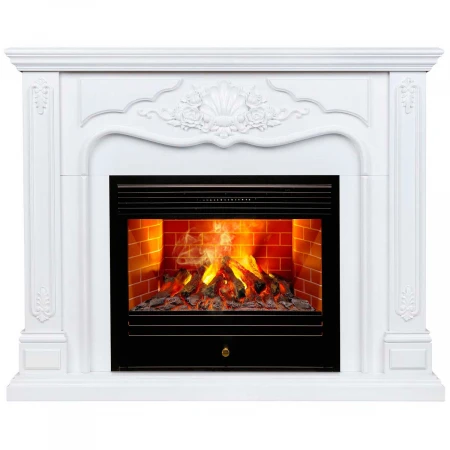 Электрокамин Realflame Victoria 26 WT с очагом 3D Novara 348070