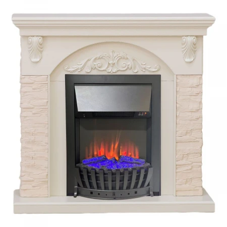 Электрокамин Elekam Avalon с очагом Velar 1110002