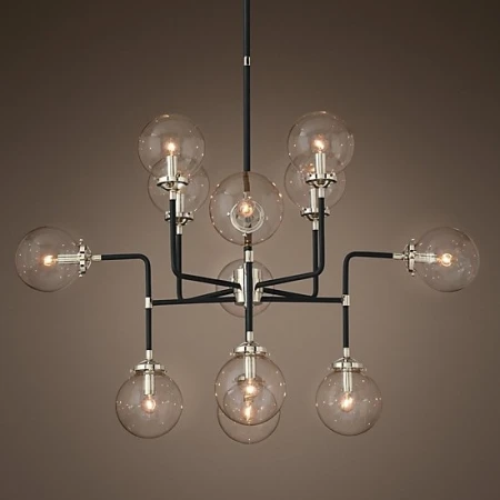 Люстра Loft-Concept Bistro Globe Clear Glass 40.2103-0