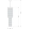 Потолочная люстра KUTEK ELLINI ELL-ZW-4(Z)150/V Потолочная люстра KUTEK ELLINI ELL-ZW-4(Z)150/V