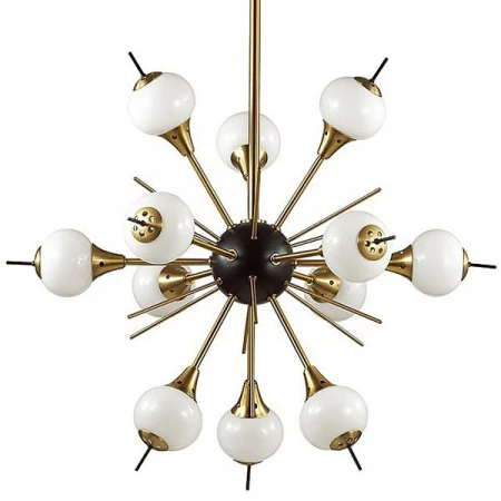 Люстра Loft-Concept White Glass Globes Sputnik  40.1918-0