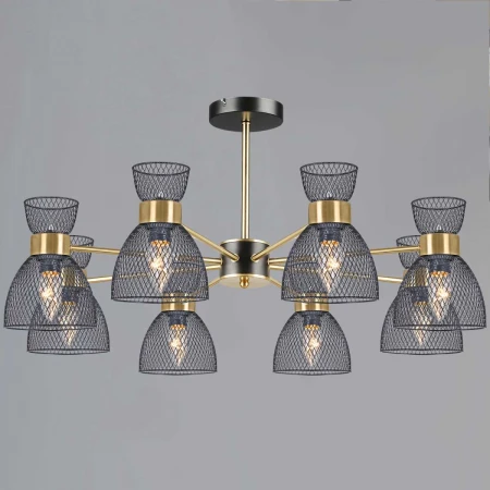 Люстра Reluce 39760-0.3-08 COP+BK