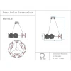 Люстра Kink Light Грея 07601-60A,36 Люстра Kink Light Грея 07601-60A,36