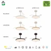 Люстра-вентилятор Mantra SLIM FAN 9006 Люстра-вентилятор Mantra SLIM FAN 9006