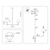Люстра на штанге Ambrella light High light LH75159 Люстра на штанге Ambrella light High light LH75159