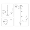 Люстра на штанге Ambrella light High light LH75162 Люстра на штанге Ambrella light High light LH75162
